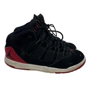 Nike Youth 3Y Shoes Air Jordan Max Aura AQ9216-023 Black Basketball Sneakers.